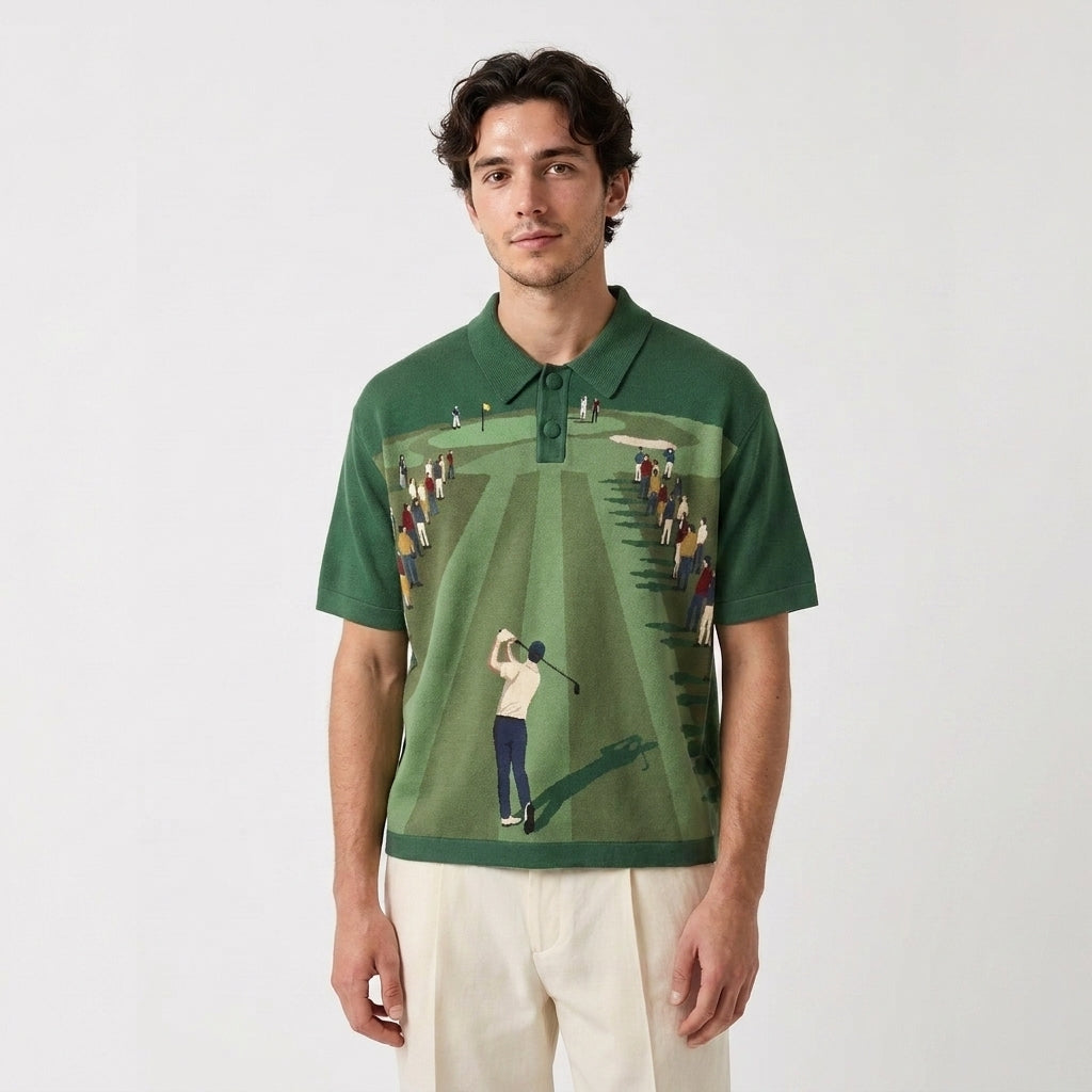 Clubhouse Green - Short Sleeve Polo