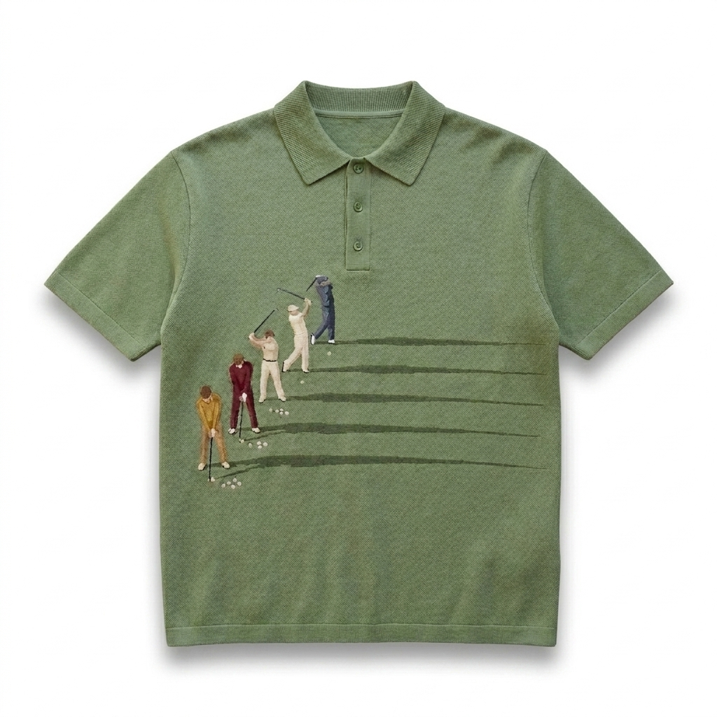 Range Line - Short Sleeve Knit Polo