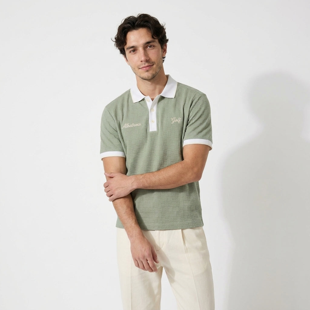 Albatross Basketweave Polo