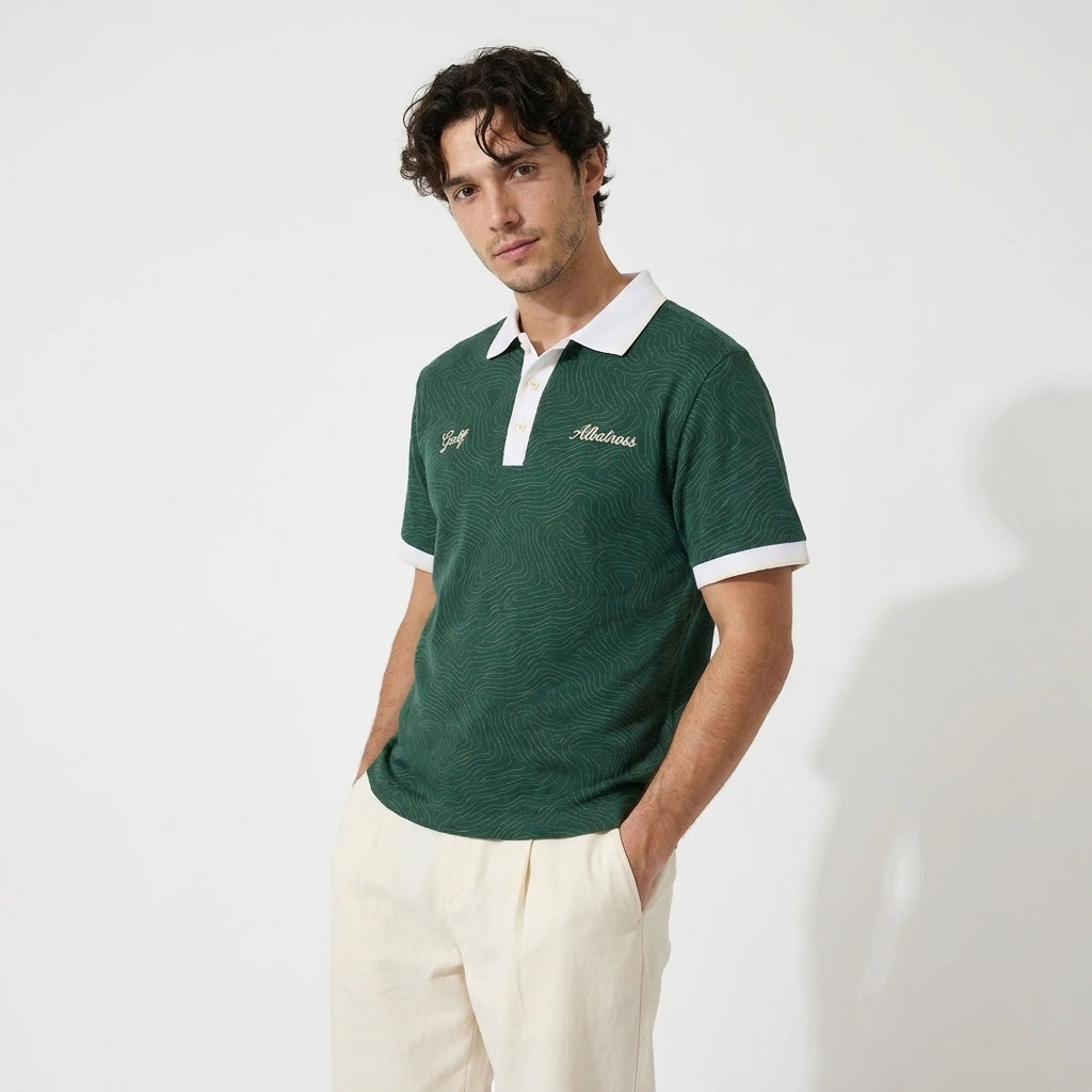 Albatross Topography Polo